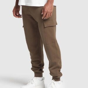 NOWT Gymshark Men's brown cargo pants